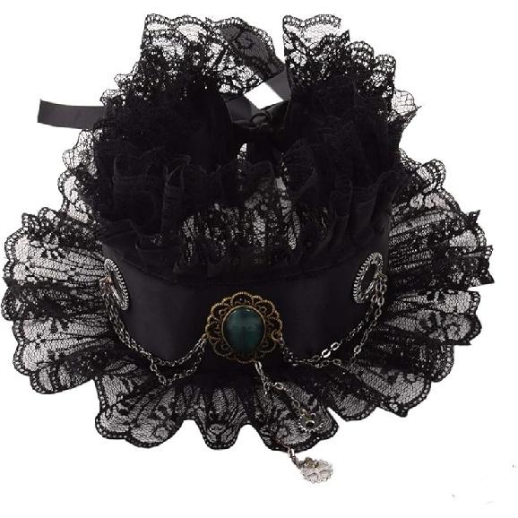 GRACEART Складчатый съемный воротник Елизаветинский Викторианский шейный раф Style#3