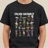 Italian Brainrot Meme Shirt, Funny Cartoon Graphic Tee