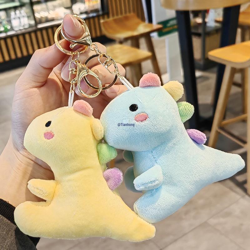 Pluszowy Brelok Mały Dinozaur - Urocza Zawieszka na Torby i Plecaki