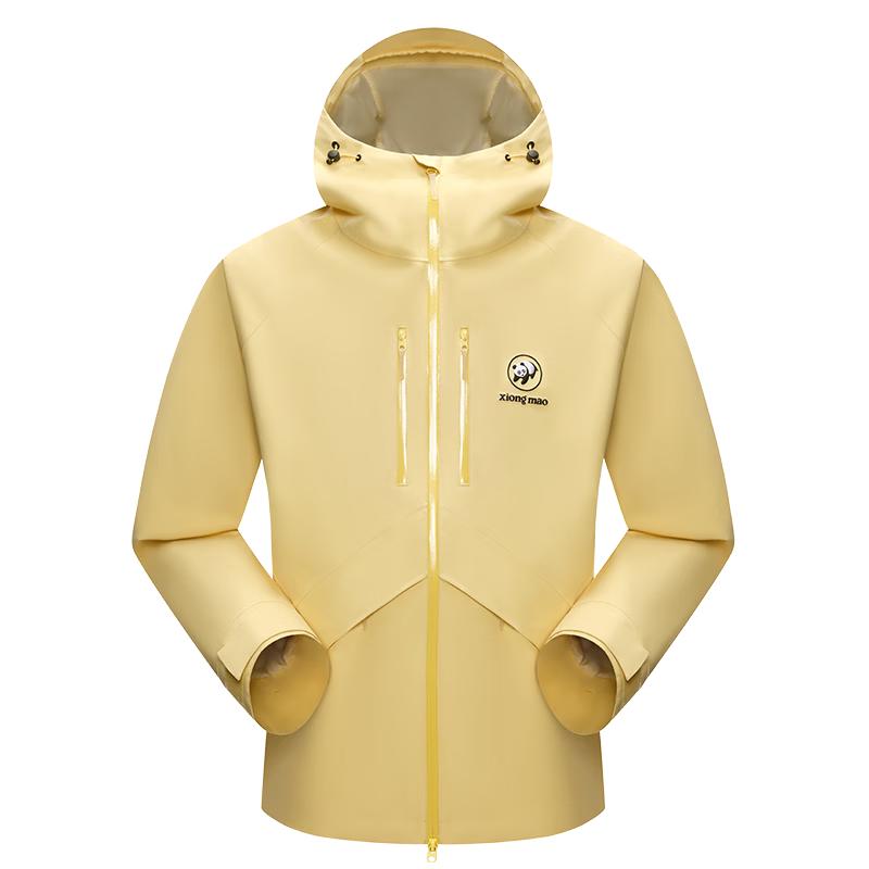 Panda Camel Unisex Waterproof Windbreaker Jacket