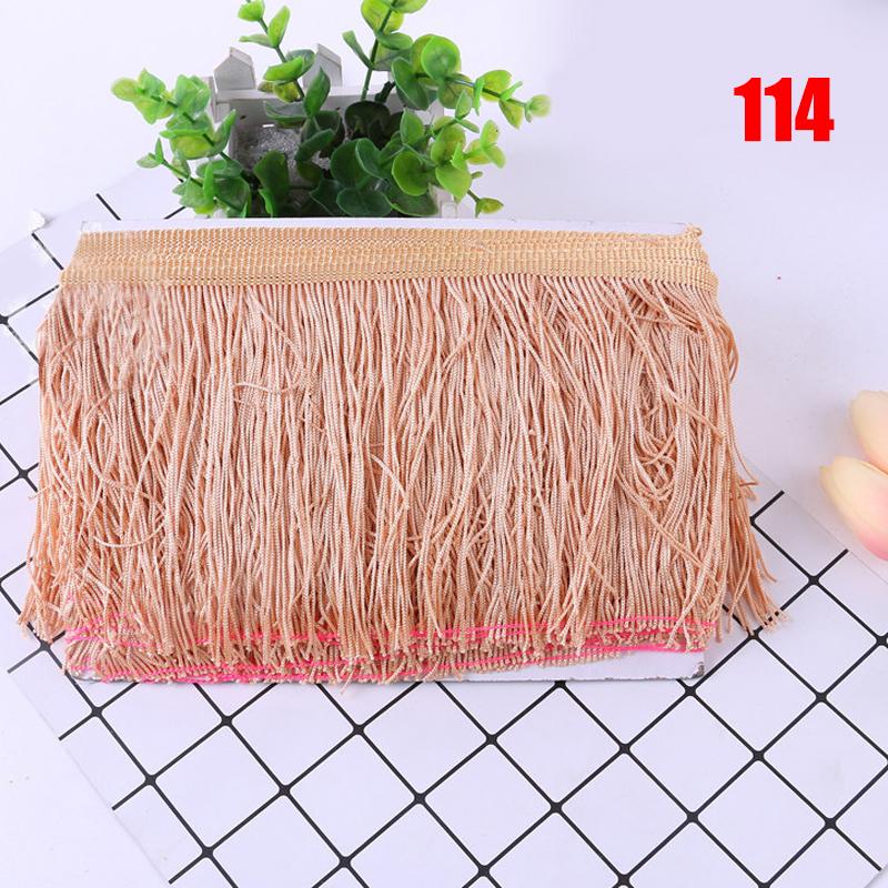 10 metrů latinská třásňová krajka makramé 15cm krajková ozdoba třáseň rayon DIY samba taneční šaty jevištní oděv šicí doplněk