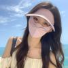 Eis Seide Sonnenschutzmaske UPF50+ Ganzgesichts-Anti-UV-Nackenschal Staubdicht 3D Atmungsaktiv Sonnenschutz Gesichtsmaske Outdoor 1 Stück