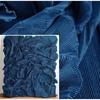 150x100cm Plissierter Stoff Knittertextur Mikroelastisch Chiffonstoff Akkordeonfalte Atmungsaktiver Stoff Satinstoff Kleidernähen