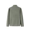 Anta Outdoor Series Solid Color Warm Stand Collar Knitted Sweater Men Sweater Bronze 952446702-5