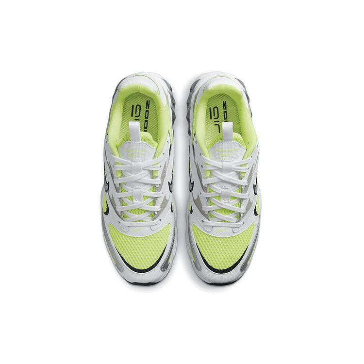 Nike Zoom Air Fire White Light Lemon Twist Black Metallic Silver Women's Running Shoes CW3876-102