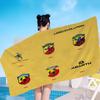 A-AbarthS-S Mikrofaser Bedrucktes Strandtuch Bergsteigen Yoga Strand Schwimmen Laufen Saugfähiges Weiches Handtuch