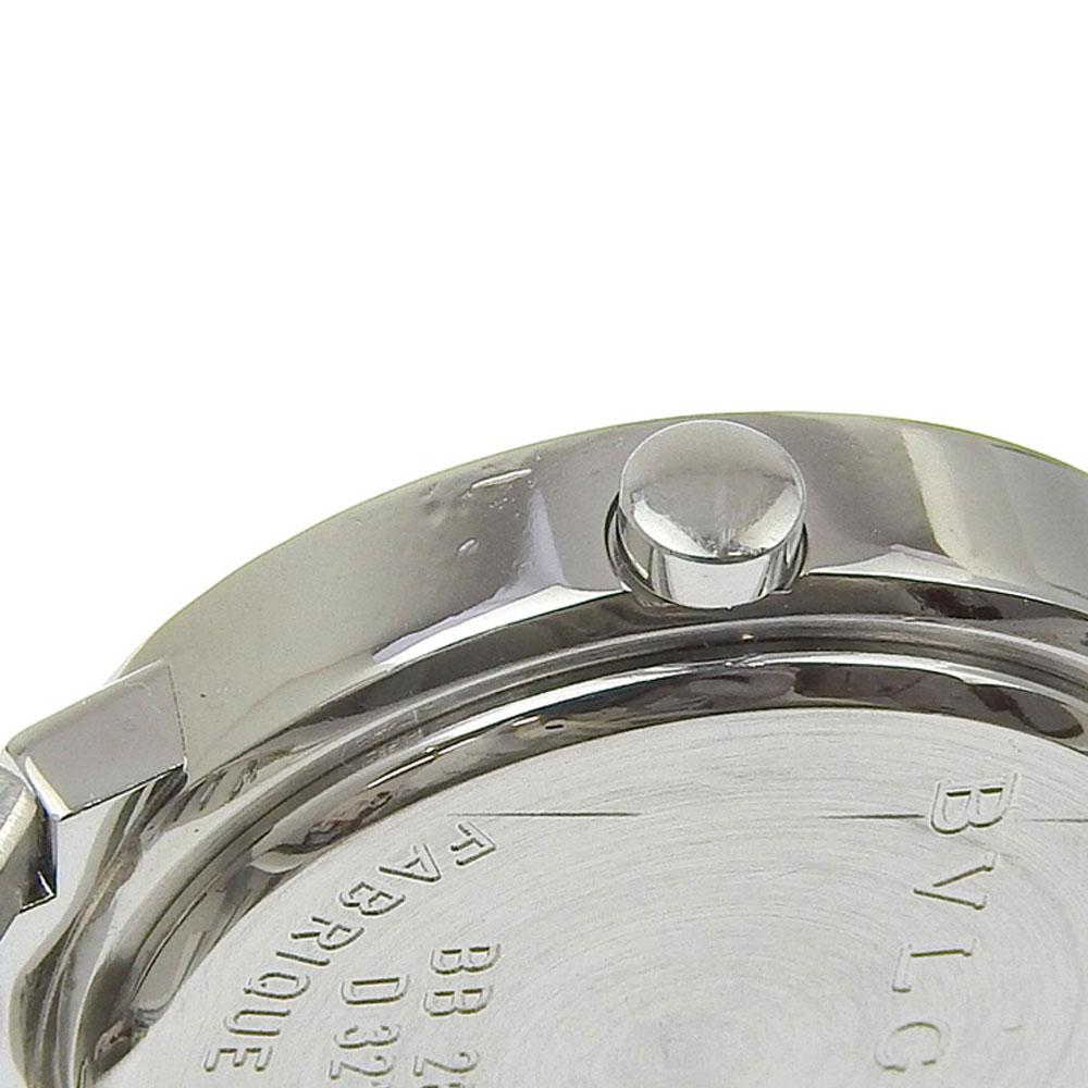 Bvlgari Bvlgari Bvlgari Zegarki BB26Stal Nierdzewna czarna Tarcza Stal Nierdzewna Kwarcowy Wyświetlacz Analogowy Kobiety Używany