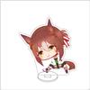 10CM Anime Pretty Derby Figure Stand Model Daiwa Scarlet/Satono Diamond Cute Desk Decor Standing Sign Gifts