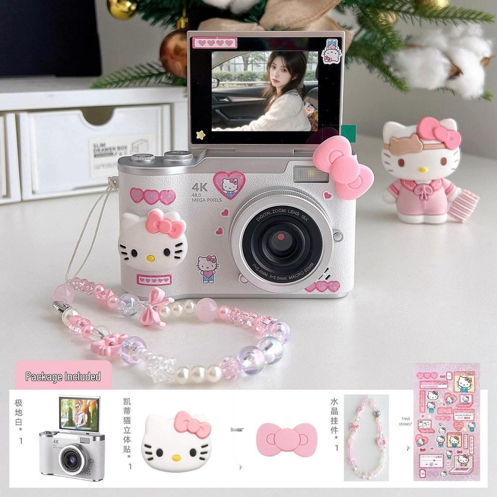 Hello Kitty Flip-Up Digital Camera for Beginners - Perfect Gift for Girls