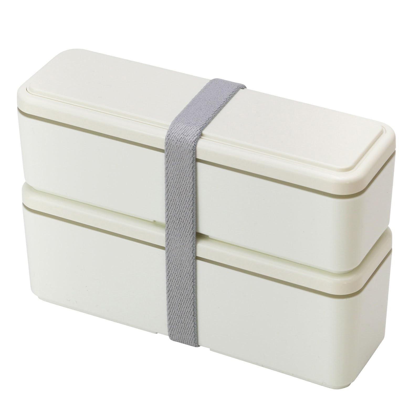 

Miyoshi Seisakusho Lunch Box with integrated ice pack Fit Series Slim White x White GEL-COOL S+L 0101-0099