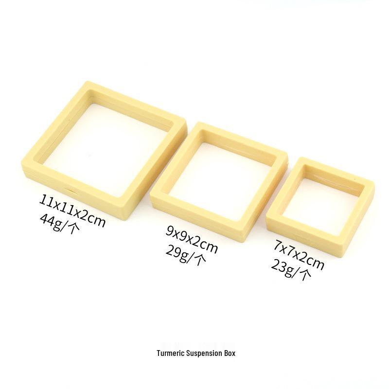 Transparent Anti-Oxidation Jewelry Storage Box for Earrings and Necklaces