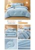 Premium Xinjiang Cotton Quilt: Thickened, All-Season Warmth for Double Bed.