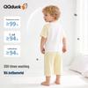 QQ DUCK Unisex Kids' Summer Pajama Set with Duck Raglan