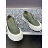Sommer neue atmungsaktive Eis seide Stoff Freizeitschuhe dünner Stoff Segeltuchschuhe faule Schuhe jw