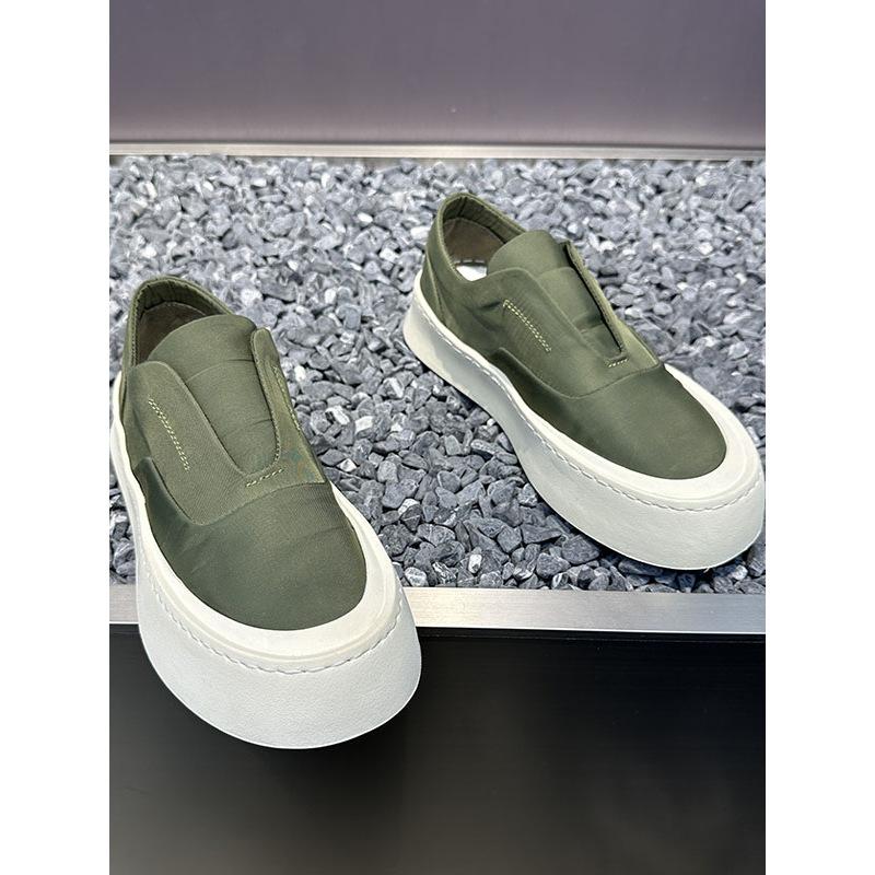 Sommer neue atmungsaktive Eis seide Stoff Freizeitschuhe dünner Stoff Segeltuchschuhe faule Schuhe jw