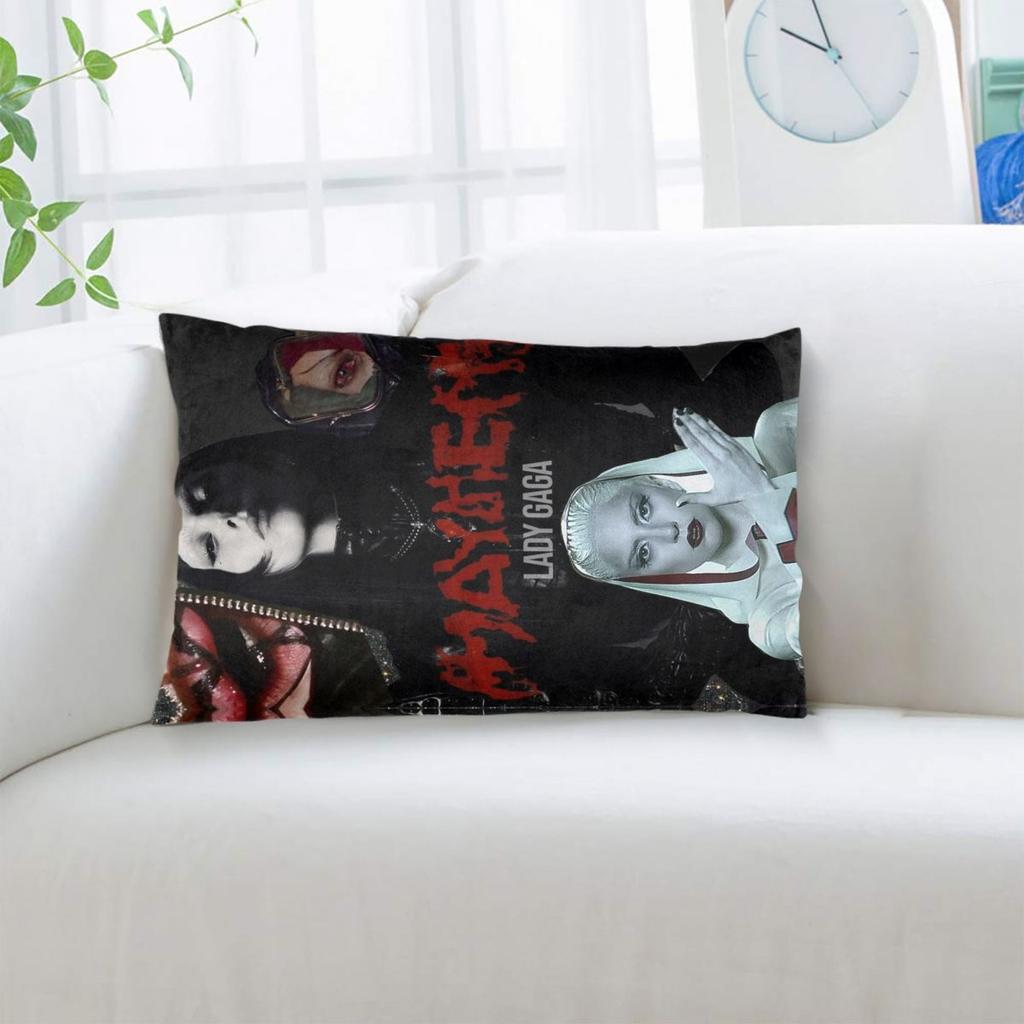 Lady Gaga Mayhem Album Rectangle Pillowcase Cushion Cover Decorative Bedroom Bed Home Comfort Throw Pillow