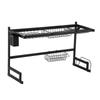 Multi-Functional Carbon Steel Dish & Knife Storage Rack