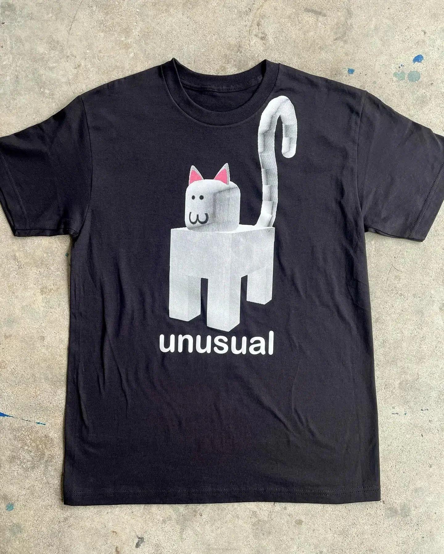 

Vintage Y2k Tops Humor Versatile Fashionable Printed Daily TShirts Casual Loose Classic Style Shortsleeves Streetwear Unisex S