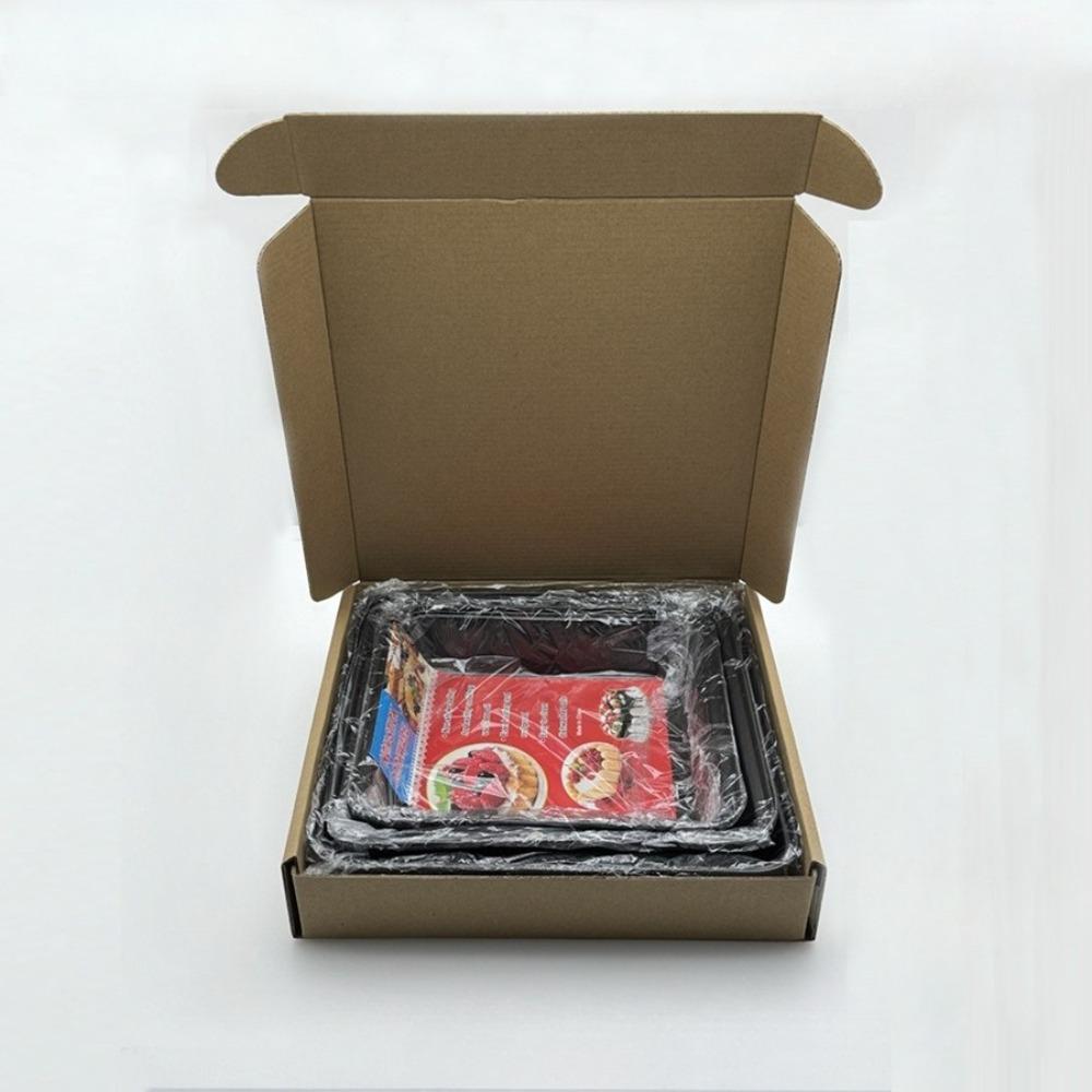 Nepřilnavý pekáč z uhlíkové oceli Obdélníkový pekáč Forma na bochník Toastový chléb Dort Pečicí forma DIY Cukrářská forma Mísa Kuchyňské náčiní