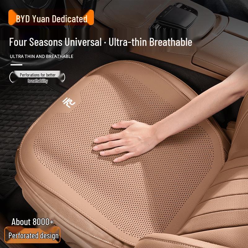Comfortable, breathable, all-season seat cushions for BYD Yuan Plus/Up, perfect for summer use.
