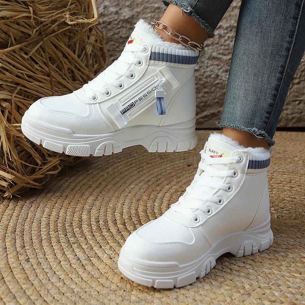 Snow boots new winter velvet thickened Martin boots short boots student warm sports cotton shoes