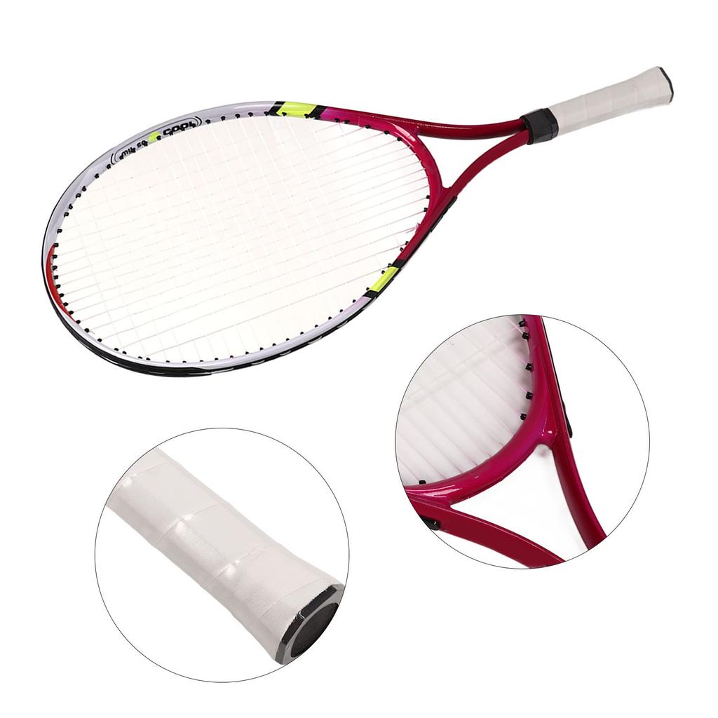 REGAIL Rachetă de tenis pentru copii 23 inci Rachetă din aliaj de aluminiu Rachetă de tenis pentru antrenament pentru adolescenți