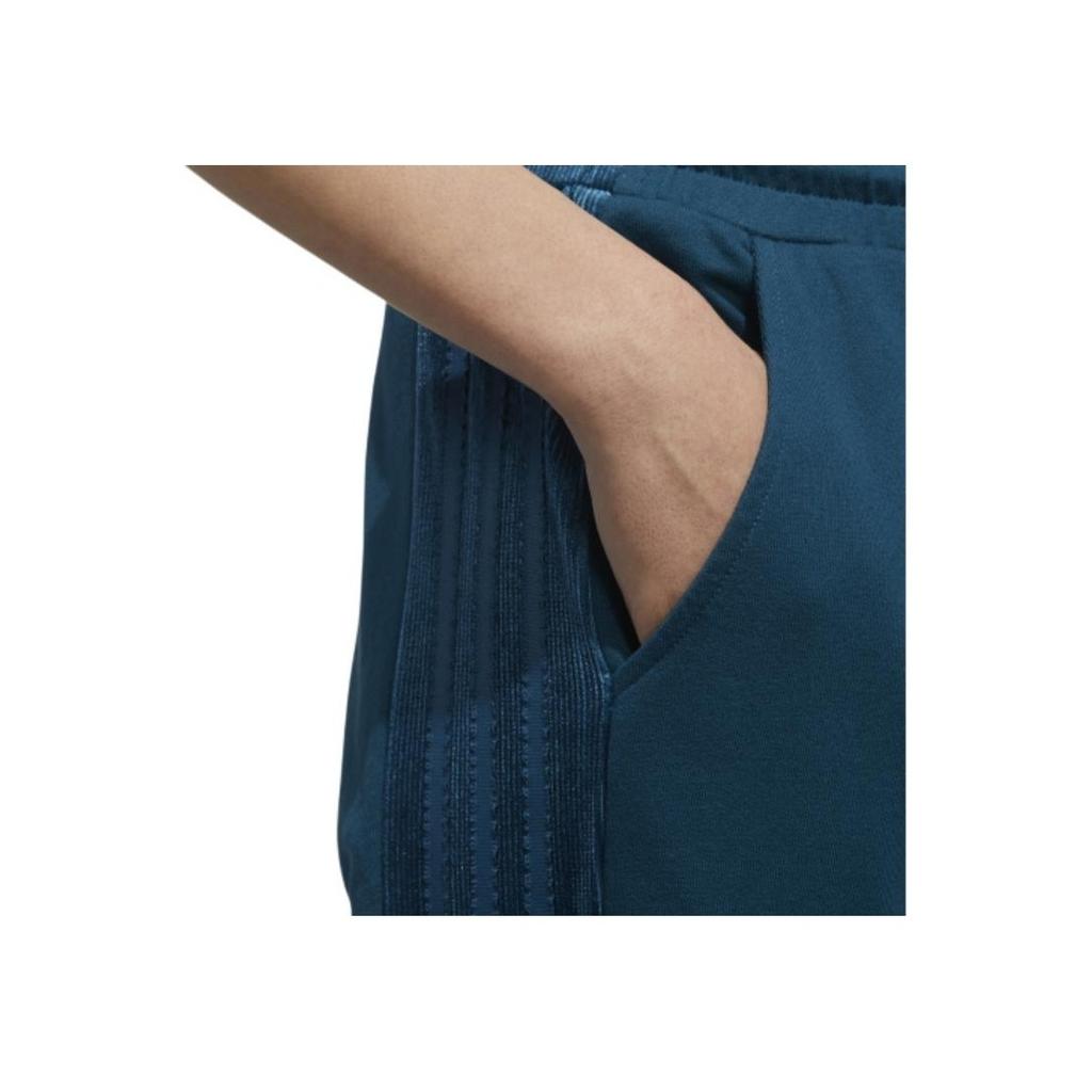 Adidas Neo Vintage Drawstring Mid-Rise Tapered Knit Sports Pants Women Bottoms Navy-Blue EI4288