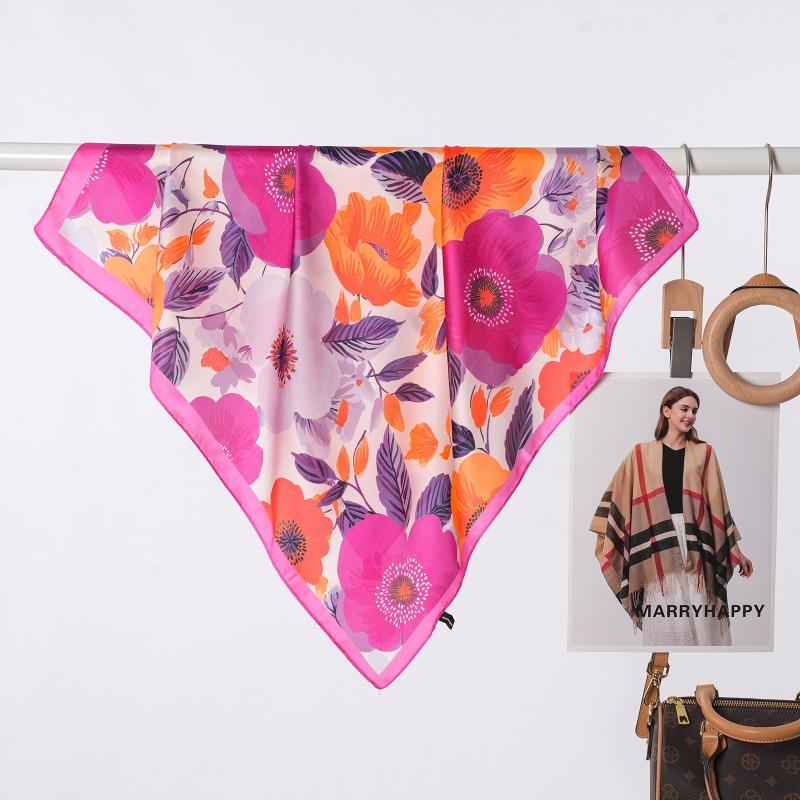 Women S 70cm Square Scarf Fashion Neckwear For Shirt Matching Mom Gift
