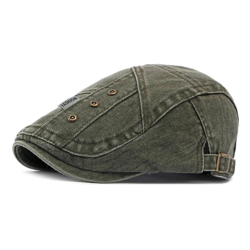 Forward Hat Men s Retro Peaked Cap Beret British Style Paintsman Hat Newsboy Hat