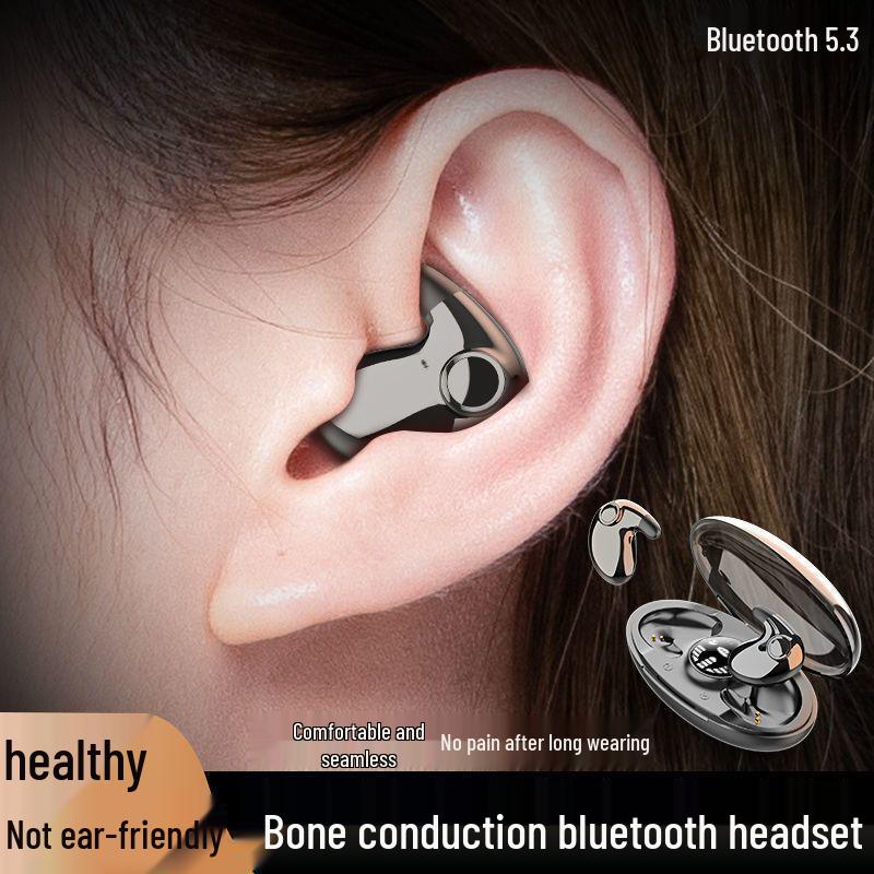 2025 Ultra-Thin Invisible Wireless Sleep Earphones: Comfortable, In-Ear, Long Battery Life, Low Latency, Perfect for Side Sleepers and Sports.