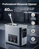 6L Ultrasonic Cleaner, Professional Ultrasonic Cleaner Machine with Cleaning Basket & Digital Display, 120W Stainless Steel 40kHz Cleaning Machine for