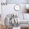 Bedroom Decor Wall Clock Colorful Silent Classroom Playroom Teach Time Child Telling Skills for Kids Room Learning to Tell