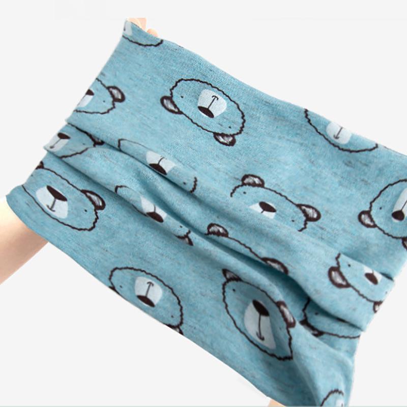 Winter Warmer Neck Scarf For Kids Boys Girls Neckerchief Autumn Cute Baby Cartoon Scarf Soft Neck Collar Children´S Scarves 0-8Y