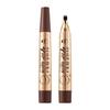 Makeup black technology has distinct roots and long-lasting styling, natural waterproof, wild water-based 4-fork eyebrow pencil