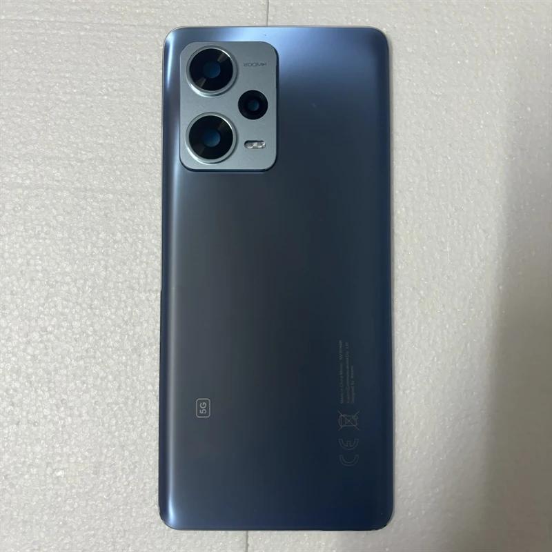 Housing For Xiaomi Redmi Note 12 Pro Plus 6.67" Battery Back Cover Repair Rear Glass Case Camera Lens
