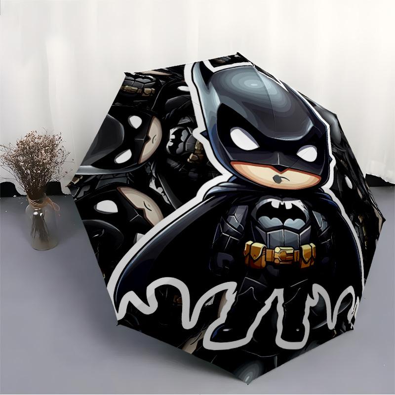 1pc Batman, Superhero Automatic Open/Close Umbrella - 8-Rib Stability - All-Season Everyday & Formal Use Yy251022012