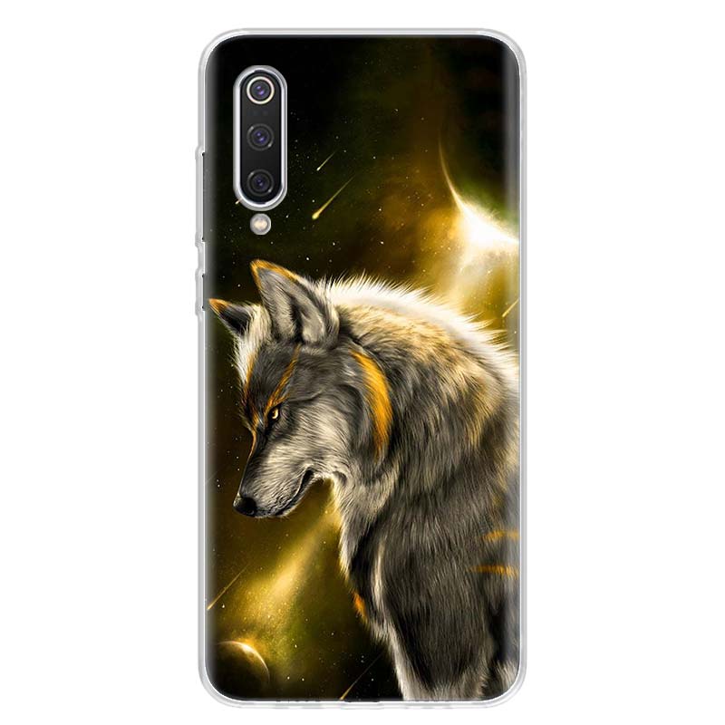 Wolf painting Animal Soft Phone Case For Xiaomi Redmi Note 15 14 14S 13 12 Pro Plus 12S 11 11S 11E 10 10S 11T 5G Fundas Coque Re