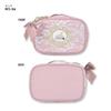 Mofusand Cosmetic Large Custom with Ribbon Lace for and Cute Character Mofusand0026 Pink Pouch, Capacity, Dividers, Charm, Design, Women, Commuting,