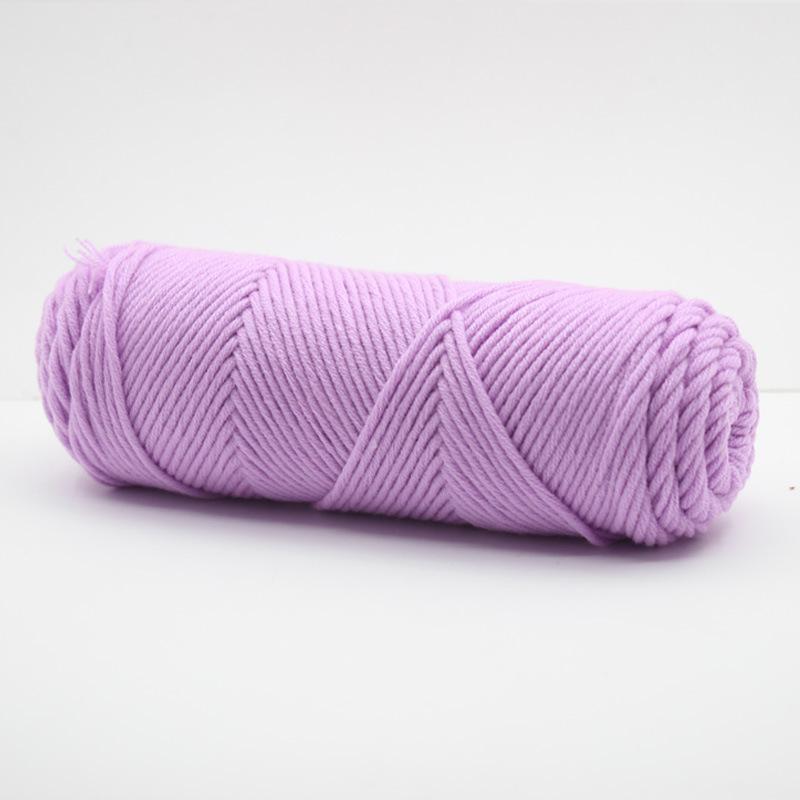 Hand-Knitted Cotton Wool Scarf Yarn for Men & Women, Coarse Wool & Milk Cotton Material, Worsted Crochet.