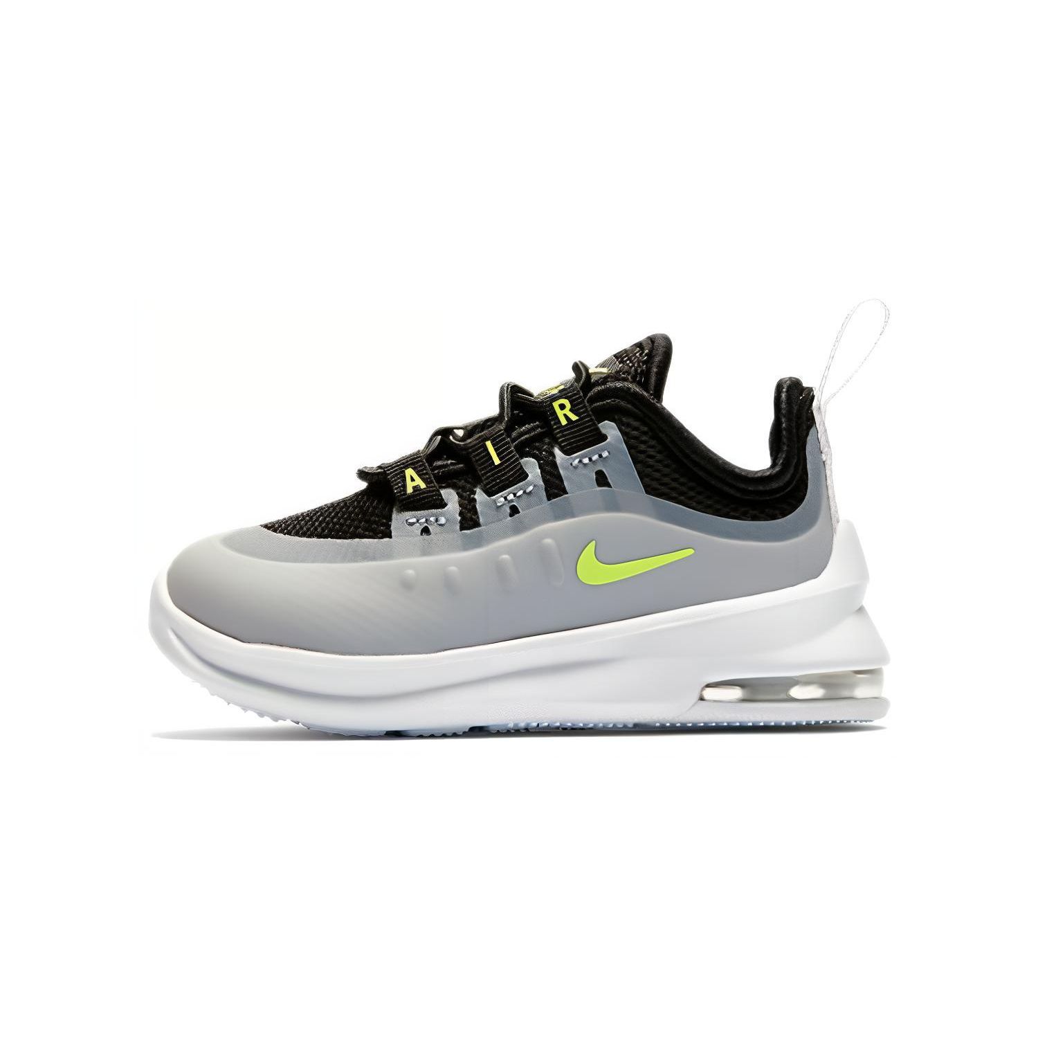 

Nike Air Max Axis Comfortable Low-Top Walking Shoes Baby Shoes Gray Black Yellow AH5224-005 18.5