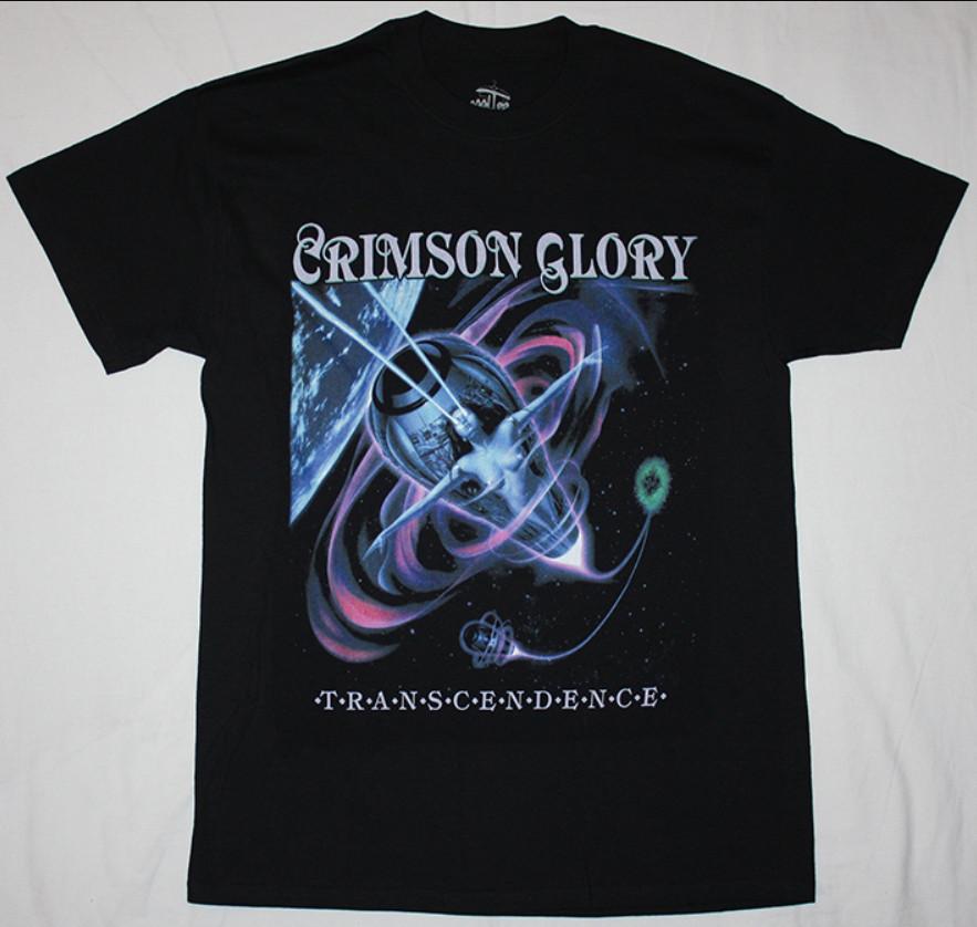 CRIMSON GLORY 1988 TRANSCENDENCE NEW BLACK T-SHIRT Unisex T-Shirt L