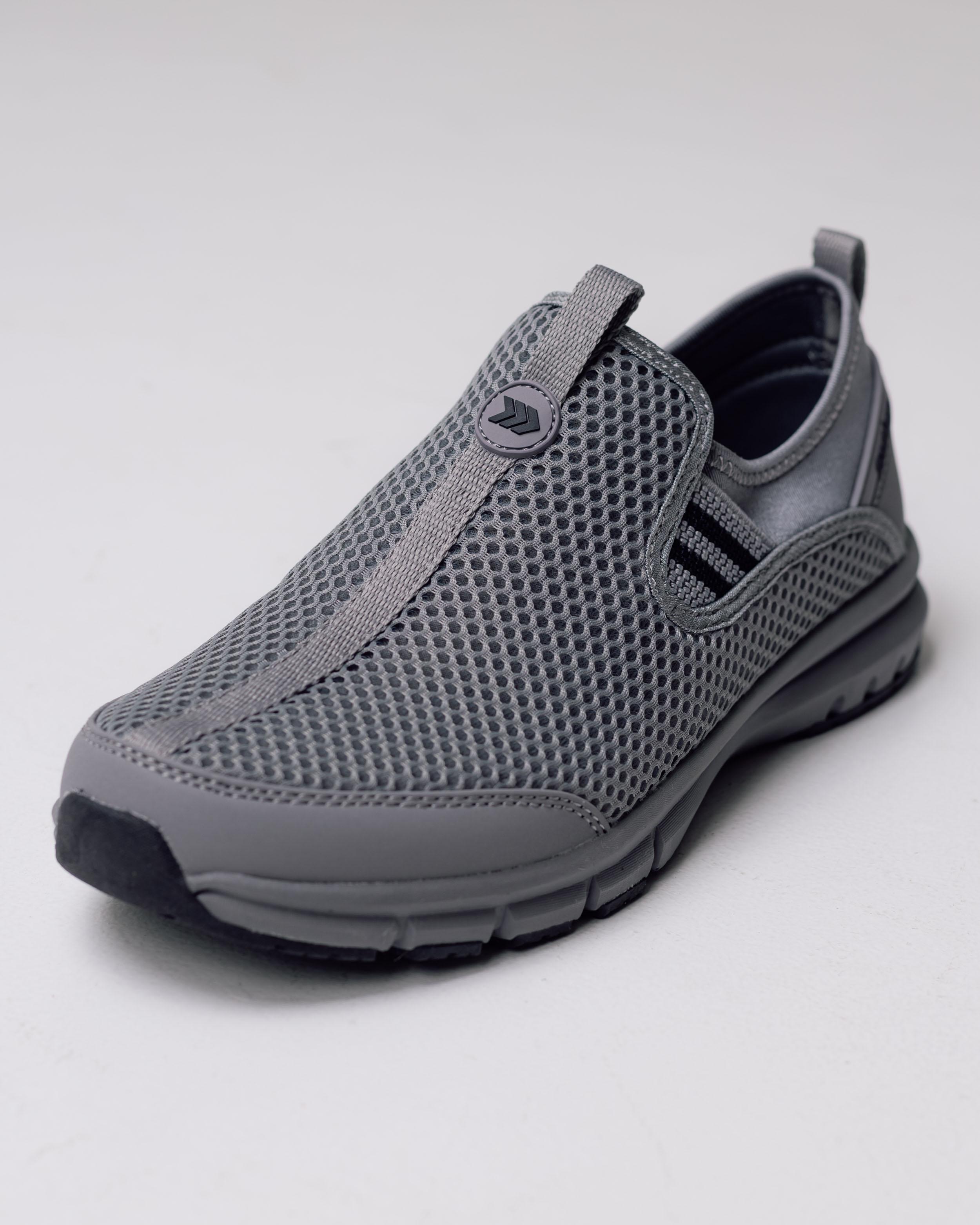 

Slip-ons men s Restime 25820 41 gray textile 45 чорний