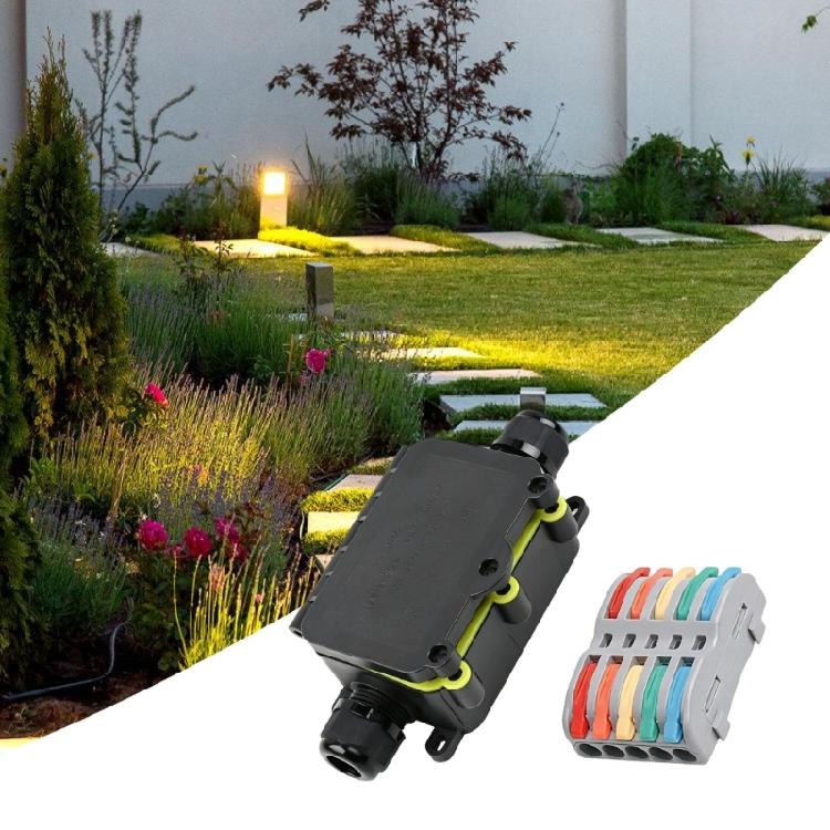 MultiCores Waterproof Joint Cable Connector For Photovoltaic Systems And Underground Lighting Installations Projects