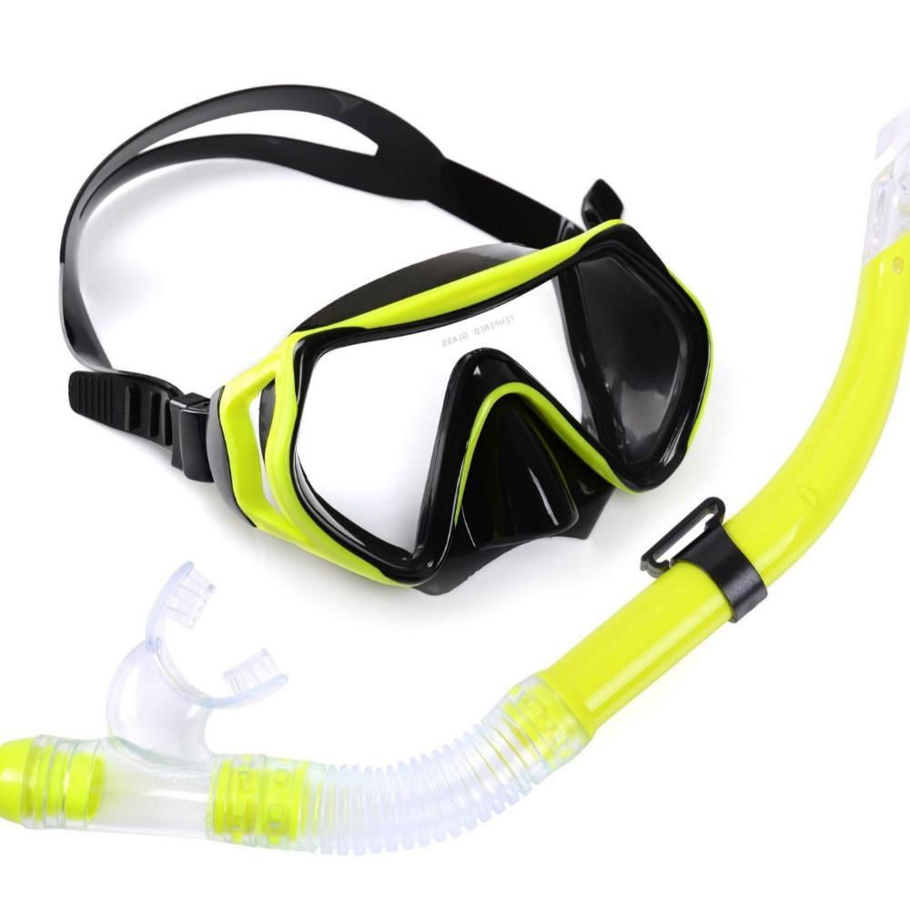 Large vision mask, diving goggles set.