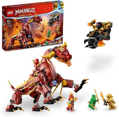 LEGO Ninjago 71793 Lávový drak se proměňuje v ohnivou vlnu