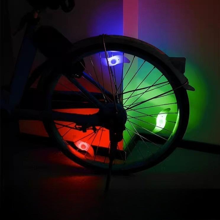 Bicycle Spoke Tire Flashing Light Night Warning Night Riding Light