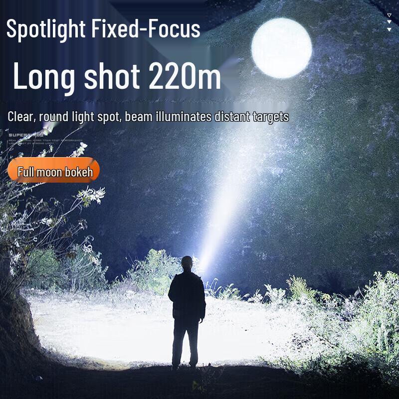 SupFire F1-A Rechargeable Portable LED Flashlight