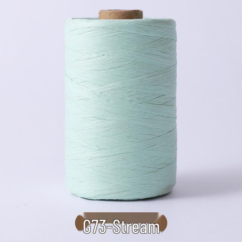 Cotton Raffia Yarn for Crocheting and Knitting Summer Hats and Bags