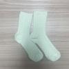 Women's Thick Fluffy Cable Knit Mid-Calf Plush Socks for Cold Weather and Postpartum Comfort