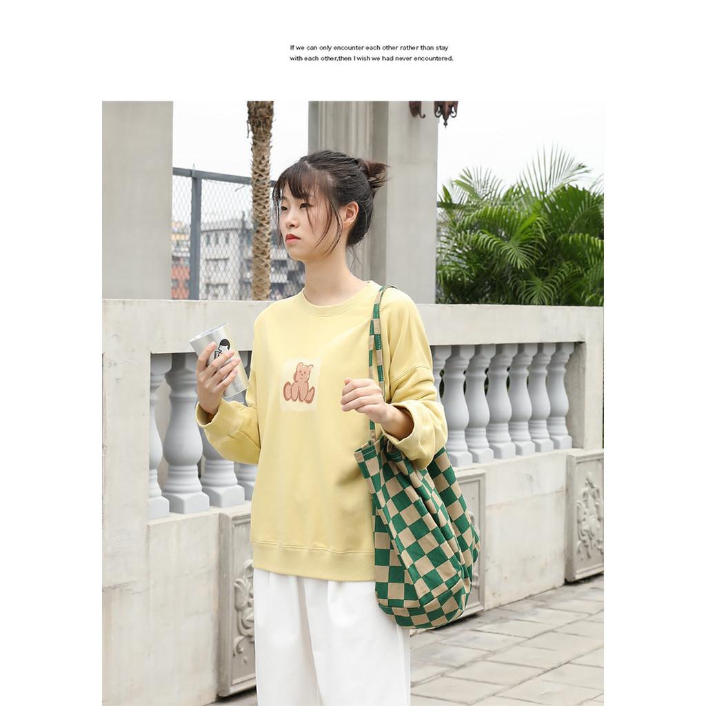 IELGY Японская повседневная холщовая сумка — фото 10